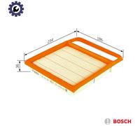 AIR FILTER F 026 400 504 FOR MERCEDES-BENZ C-CLASS/Convertible/T-Model GLE/SUV