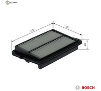 BOSCH F 026 400 649 Air filter