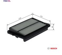 BOSCH F 026 400 649 Air filter