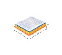 Air Filter F026400096 Genuine Bosch 1089896 XS5X9601DA