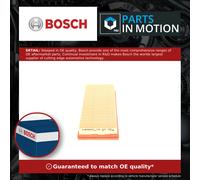 Bosch S0155 Car Air Filter - Separates Particles from the Air Intake - Moisture-resistant plus High Tensile Strength