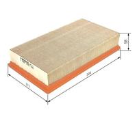 Air filter Filter Insert 1 457 433 701 BOSCH for MERCEDES-BENZ E-CLASS 124 Coupe