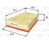 Air filter Filter Insert 585024 VALEO for SKODA VW SEAT