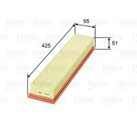 Air filter Filter Insert 585080 VALEO for CITROËN PEUGEOT