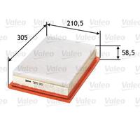 VALEO 585110 Air filter