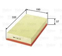 VALEO 585121 Air filter