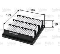 VALEO 585200 Air filter