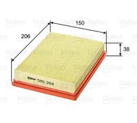 Valeo Air Filter 585284 – Panel Type – Fits KIA & MAZDA (Demio, Pride, Avella, 121)