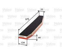 Air filter Filter Insert 585313 VALEO for BMW X3