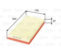 AIR FILTER FITS: VOLVO S40 I SEDAN 1.8/2.0/1.6/1.9 T4/2.0 T/2.0 T4.VOLVO V40