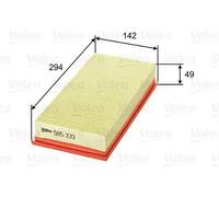 Air filter Filter Insert 585333 VALEO for MG FORD