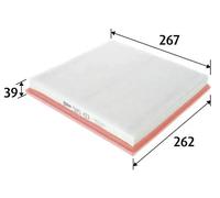 Air filter Filter Insert 585413 VALEO for OPEL CHEVROLET VAUXHALL
