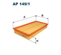 Air filter Filter Insert AP 149/1 FILTRON for AUDI SKODA VW SEAT