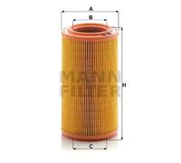 MANN-FILTER Air Filter C 1286/1 - 114mm OD 67mm ID 214mm H - Cars & Transporters