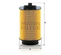 MANN-FILTER C 14 006 Engine Compartments Air Filter - Premium Quality for Passenger Cars, Original Equipment