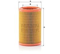 Air filter Filter Insert C 1480 MANN-FILTER for PEUGEOT CITROËN ROVER MEGA