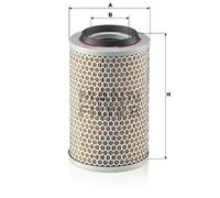 Air filter Filter Insert C 15 127 MANN-FILTER for MERCEDES-BENZ PUCH