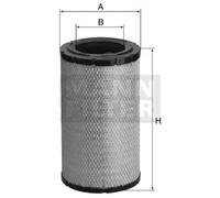 MANN-FILTER C 16 501 Air Filter - for Off-Highway Applications