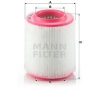 MANN C1652/2 Air Filter Insert 170mm Outer Diameter 185mm Height Fits Audi A8