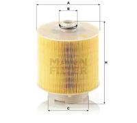 Air filter Filter Insert C 17 137 x MANN-FILTER for AUDI A6 C6 A6 C6 Avant