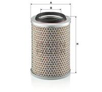 Air filter Filter Insert C 17 217 MANN-FILTER for MERCEDES-BENZ PUCH