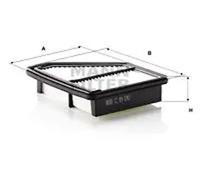 Air filter Filter Insert C 19 010 MANN-FILTER for HONDA CIVIC VIII Hatchback