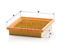 Air filter Filter Insert C 1925 MANN-FILTER for FORD FIESTA V