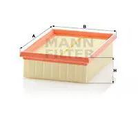 MANN-FILTER C 1955-2 Air Filter (set of 2) - for Cars + Transporters