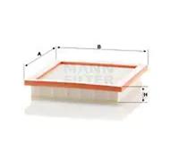 Air filter Filter Insert C 20 029 MANN-FILTER for NISSAN NOTE