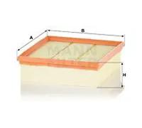 MANN-FILTER C 20 106/4 Air Filter - for Cars + Transporters