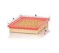 MANN-FILTER C 2244 Air Filter - for Cars + Transporters