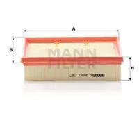 Air filter Filter Insert C 2287 MANN-FILTER for MERCEDES-BENZ A-CLASS