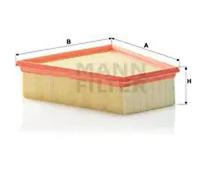 Air filter Filter Insert C 2295/3 MANN-FILTER for SKODA VW SEAT