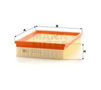 Air filter MANN-FILTER C 23 011 for HYUNDAI SONATA V (NF) 2.0 2008-201