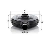 MANN-FILTER C 2356/5 Air Filter - CARS + TRANSPORTERS