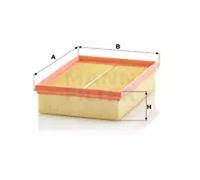 Air filter Filter Insert C 24 041 MANN-FILTER for FORD C-MAX II GRAND C-MAX