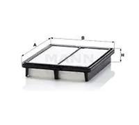 Air filter Filter Insert C 24 042 MANN-FILTER for SSANGYONG TIVOLI XLV SUV