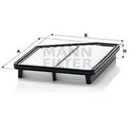 Air filter Filter Insert C 2421 MANN-FILTER for HYUNDAI MATRIX