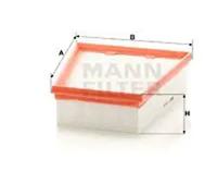 Air filter Filter Insert C 2439 MANN-FILTER for RENAULT MEGANE III Coupe