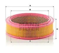 Mann Filter Air Filter C 2443/1 – for Cars & Transporters (FSO, IZH, LADA, MOSKVICH, TOYOTA, ZAZ)