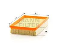 Air filter Filter Insert C 2448 MANN-FILTER for SUZUKI SWIFT III