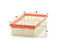MANN-FILTER C 2485/2 Air Filter - for Cars + Transporters