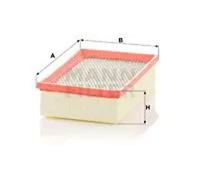 MANN C25021 Air Filter Insert 246mm Length 59mm Height Service Fits Jaguar XK