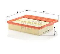 MANN-FILTER C 25 110-2 Air Filter - CARS + TRANSPORTERS