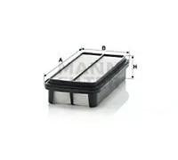 Air filter Filter Insert C 2524 MANN-FILTER for TOYOTA CYNOS Coupe STARLET