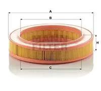 Air filter Filter Insert C 2540 MANN-FILTER for AUDI VW
