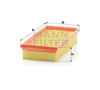 Air filter Filter Insert C 2554 MANN-FILTER for SUZUKI OPEL