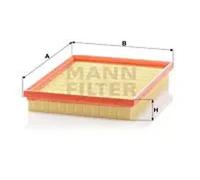Air filter MANN-FILTER C 2569 for FIAT PALIO (178_, 171_, 371_) 1.0 1996-2003