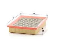 C2571 Air Filter Insert 40mm Height 178mm Width 244mm Length Service By Mann