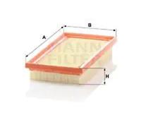 Air filter Filter Insert C 26 027 MANN-FILTER for MITSUBISHI